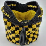 Honeycomb Crochet Tote Bag