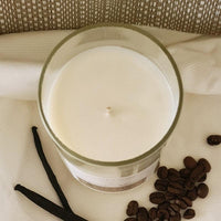 'Espresso Martini' Recycled Wine Bottle Candle