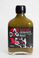 Mad Dog Flamin' Hot Jalapeno & Green Pepper Sauce