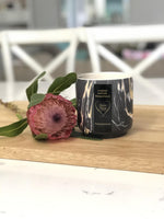 Marble Look Soy Candle