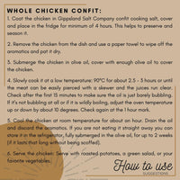 Cooking Salt: Confit - Bag 500g