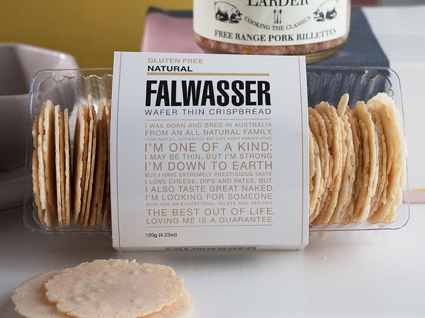 Cheese Society - Falwasser Gluten Free Crispbread Natural - 120g