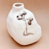 Botanical Porcelain Vessel