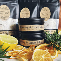 Salt Blend: Rosemary & Lemon - Tin 100g
