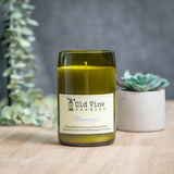'Champagne' Recycled Wine Bottle Candle