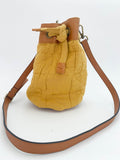 Mustard Drawstring Bag Small